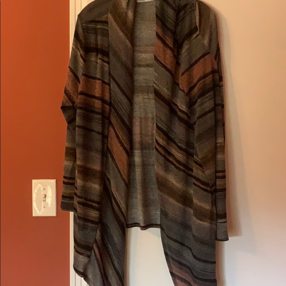 Striped cardigan